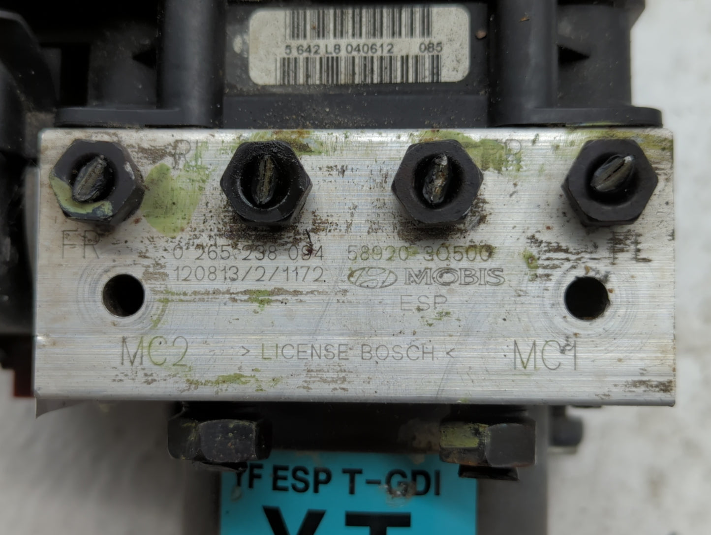2011-2013 Hyundai Sonata ABS Pump Control Module Replacement P/N:58920-3Q600 58920-3S400, 58920-3Q500 Fits Fits 2011 2012 20