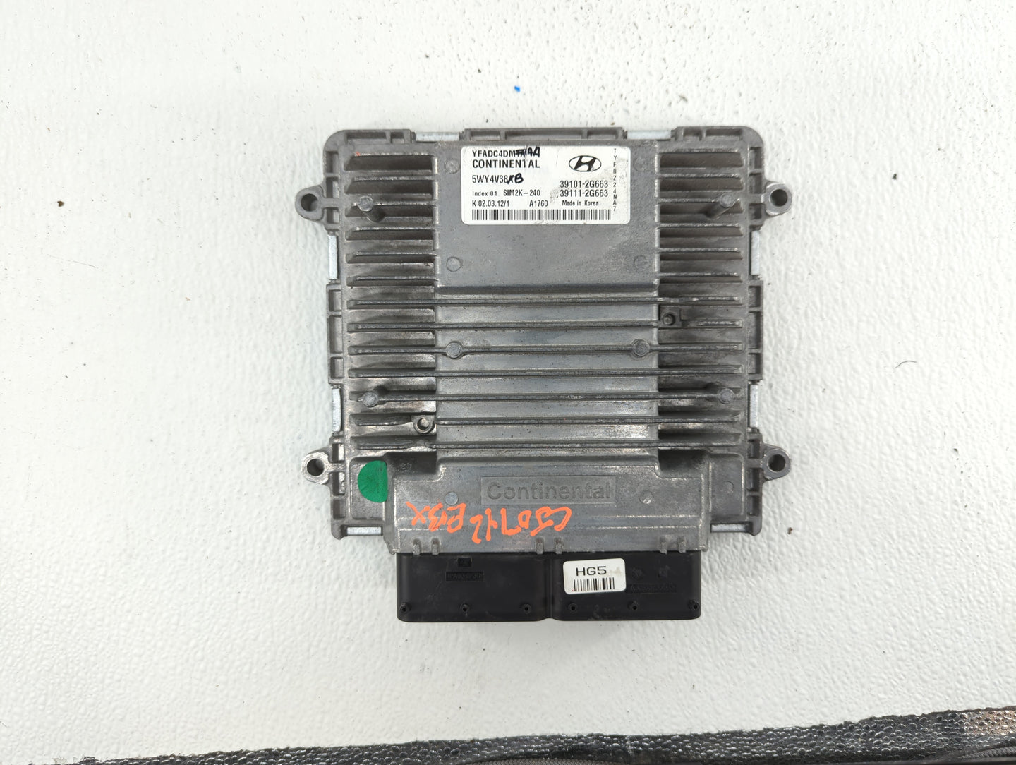 2011-2014 Hyundai Sonata PCM Engine Control Computer ECU ECM PCU OEM P/N:39101-2G673 39101-2G671 Fits Fits 2011 2012 2013 20