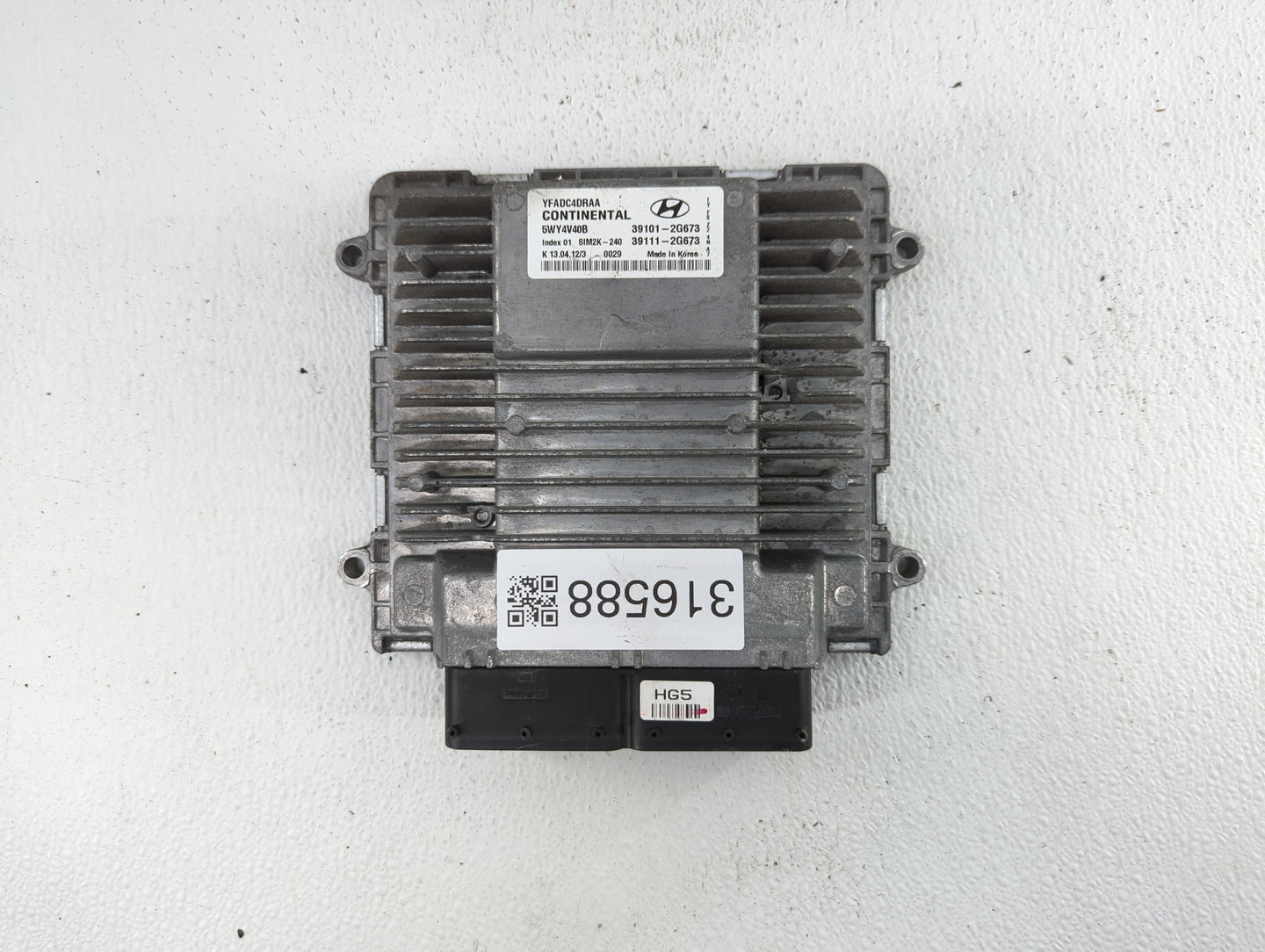 2011-2014 Hyundai Sonata PCM Engine Control Computer ECU ECM PCU OEM P/N:39101-2G673 39101-2G671 Fits Fits 2011 2012 2013 20