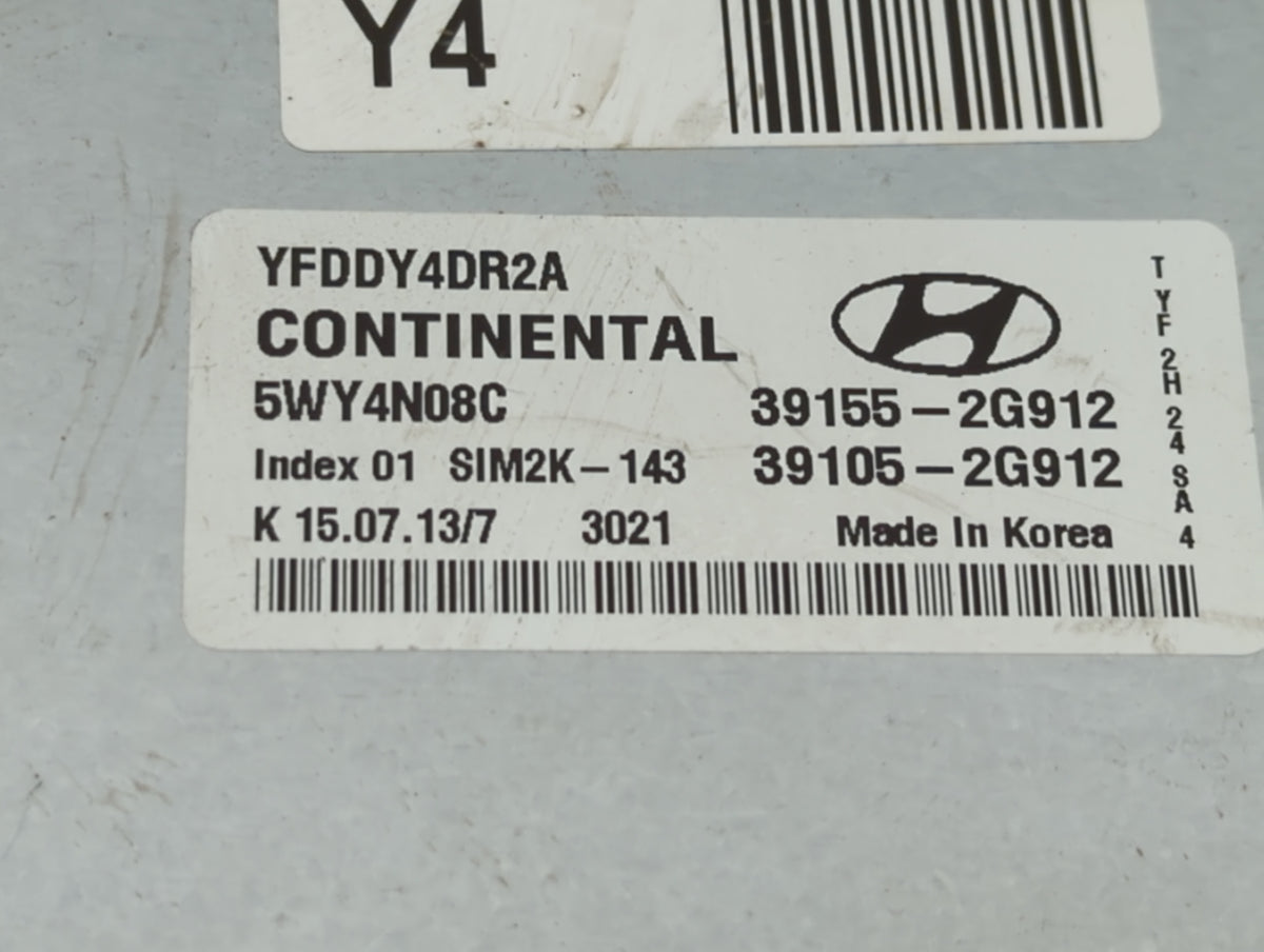 2011-2015 Hyundai Sonata PCM Engine Control Computer ECU ECM PCU OEM P/N:39155-2G912 39155-2G916 Fits 2011 2012 2013 2014 20