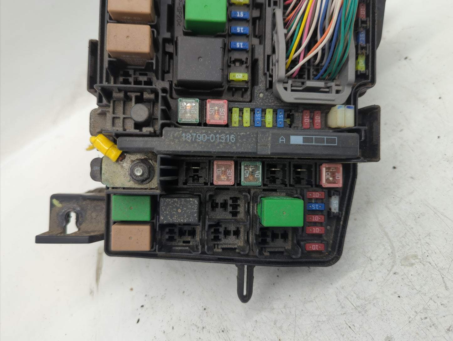 2011-2014 Hyundai Sonata Fusebox Fuse Box Panel Relay Module P/N:VS912003Q094YA VS912003Q071MG Fits Fits 2011 2012 2013 2014
