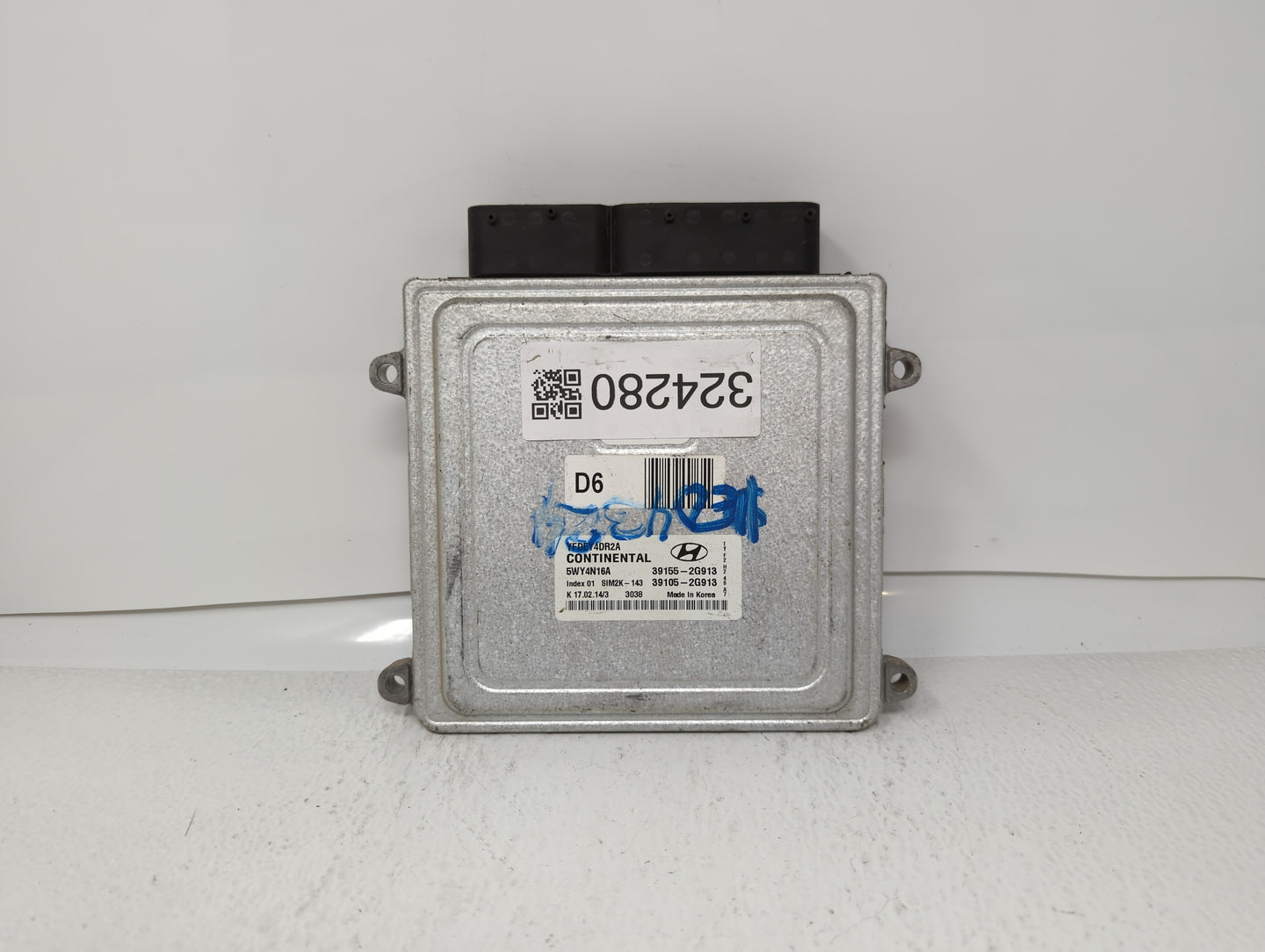 2011-2015 Hyundai Sonata PCM Engine Control Computer ECU ECM PCU OEM P/N:39155-2G912 39155-2G916 Fits OEM Used Auto Parts - 