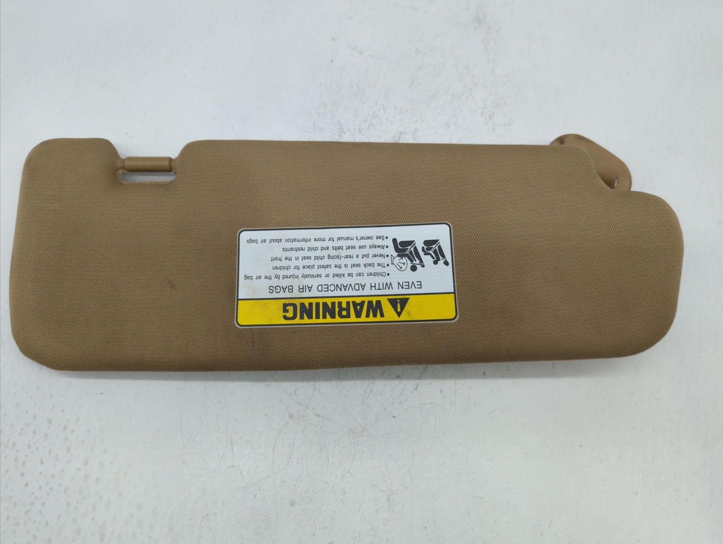 2011-2015 Hyundai Sonata Sun Visor Shade Replacement Driver Left Mirror Fits Fits 2011 2012 2013 2014 2015 OEM Used Auto Par