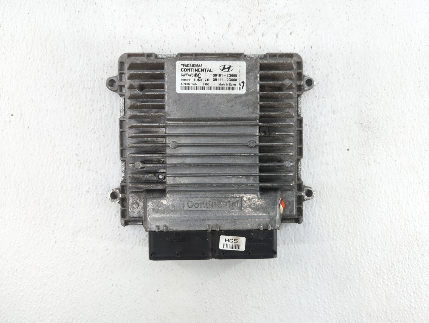 2011-2014 Hyundai Sonata PCM Engine Control Computer ECU ECM PCU OEM P/N:39111-2G669 39101-2G667 Fits Fits 2011 2012 2013 20