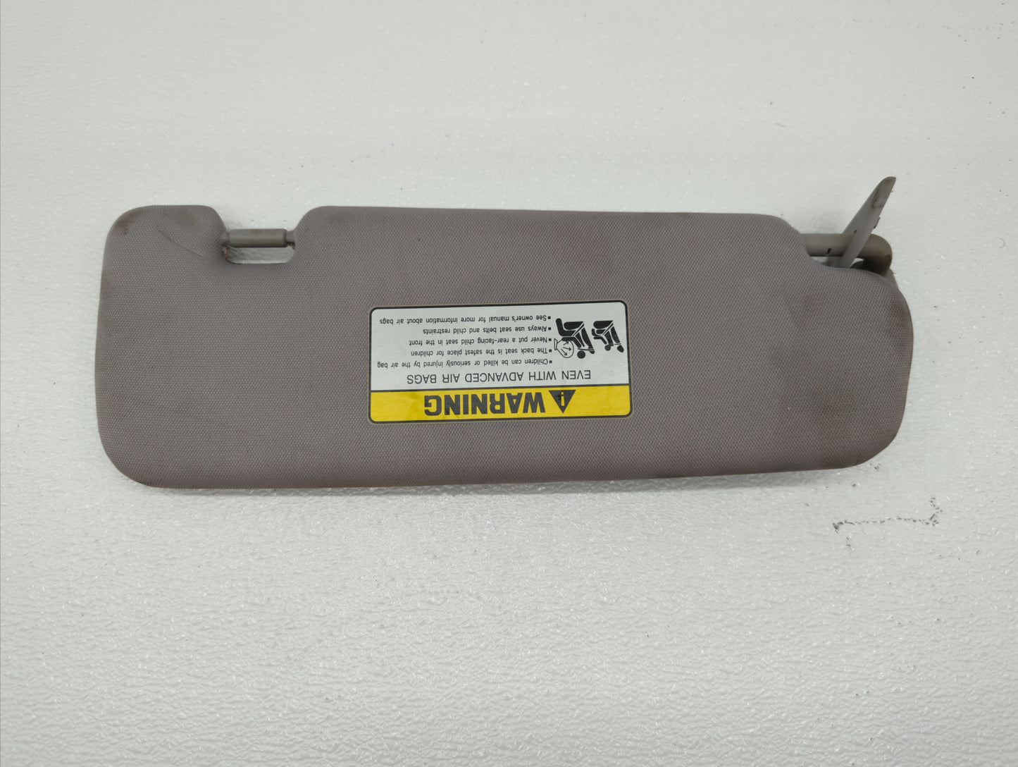 2011-2015 Hyundai Sonata Sun Visor Shade Replacement Driver Left Mirror Fits Fits 2011 2012 2013 2014 2015 OEM Used Auto Par