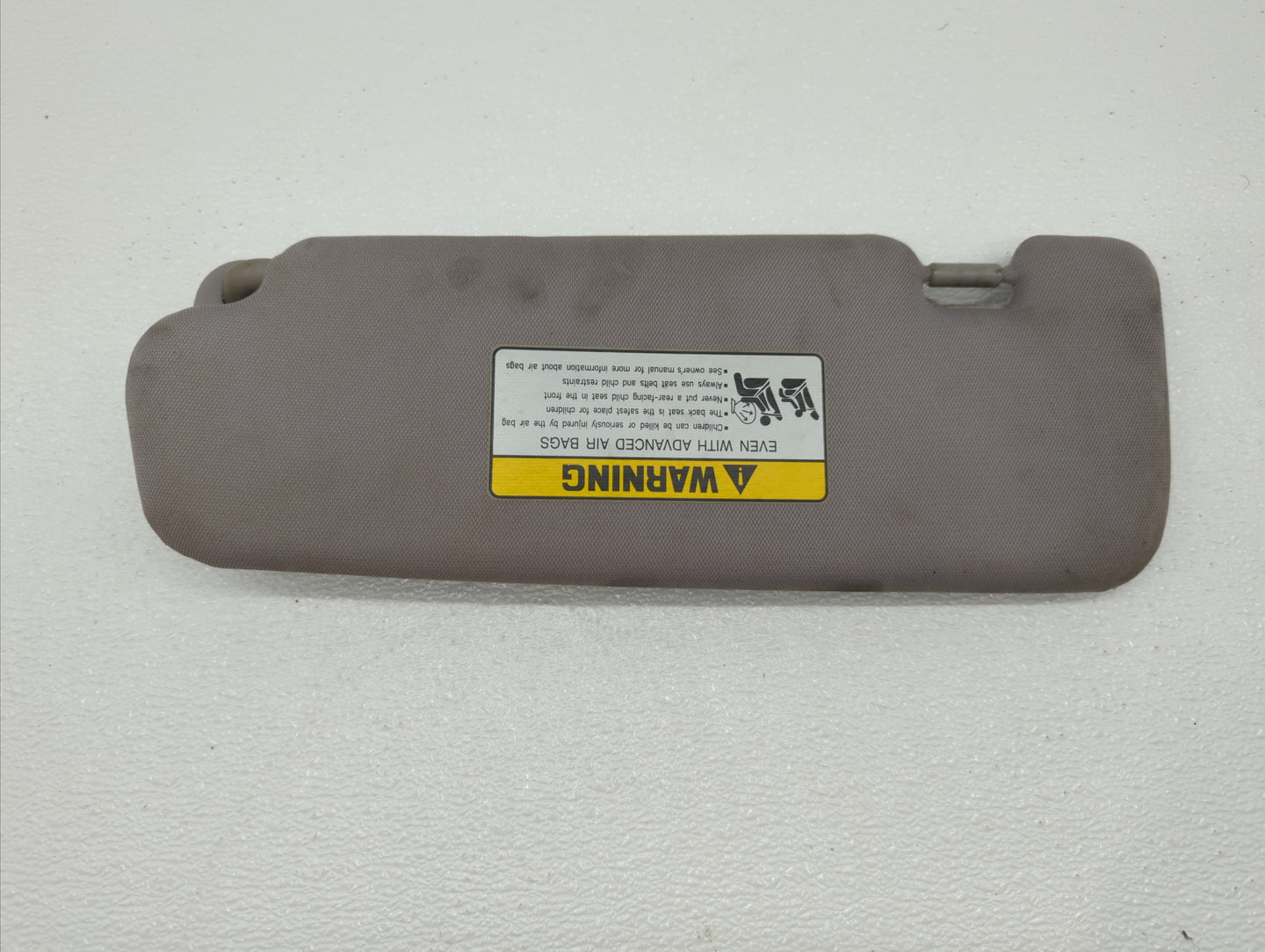2011-2015 Hyundai Sonata Sun Visor Shade Replacement Driver Left Mirror Fits Fits 2011 2012 2013 2014 2015 OEM Used Auto Par