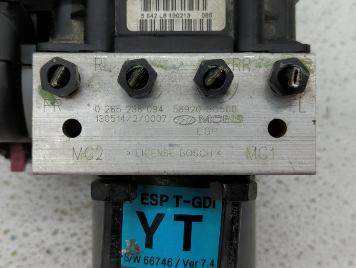 2011-2013 Hyundai Sonata ABS Pump Control Module Replacement P/N:58920-3Q600 58920-3S400, 58920-3Q500 Fits Fits 2011 2012 20