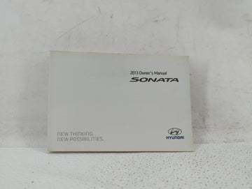 2013 Hyundai Sonata Owners Manual Book Guide OEM Used Auto Parts - Oemusedautoparts1.com