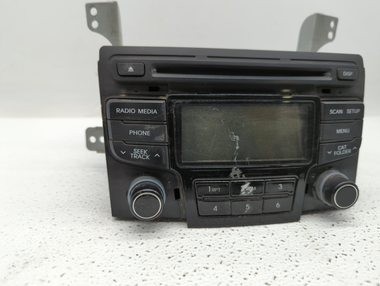2013-2014 Hyundai Sonata Radio AM FM Cd Player Receiver Replacement P/N:96180-3Q700 96170-3Q0004X Fits Fits 2013 2014 OEM Us