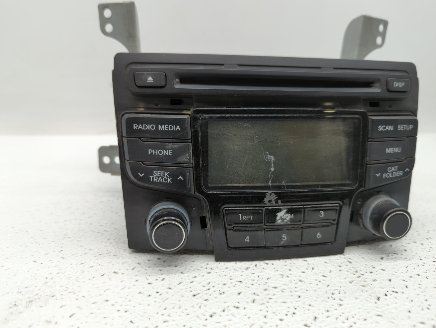 2013-2014 Hyundai Sonata Radio AM FM Cd Player Receiver Replacement P/N:96180-3Q700 96170-3Q0004X Fits Fits 2013 2014 OEM Us
