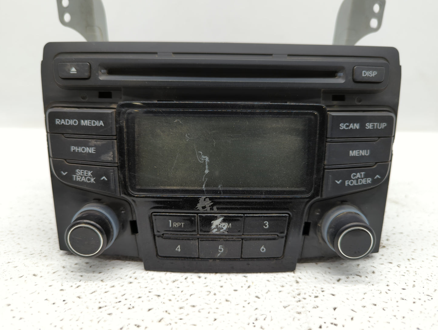 2013-2014 Hyundai Sonata Radio AM FM Cd Player Receiver Replacement P/N:96180-3Q700 96170-3Q0004X Fits Fits 2013 2014 OEM Us
