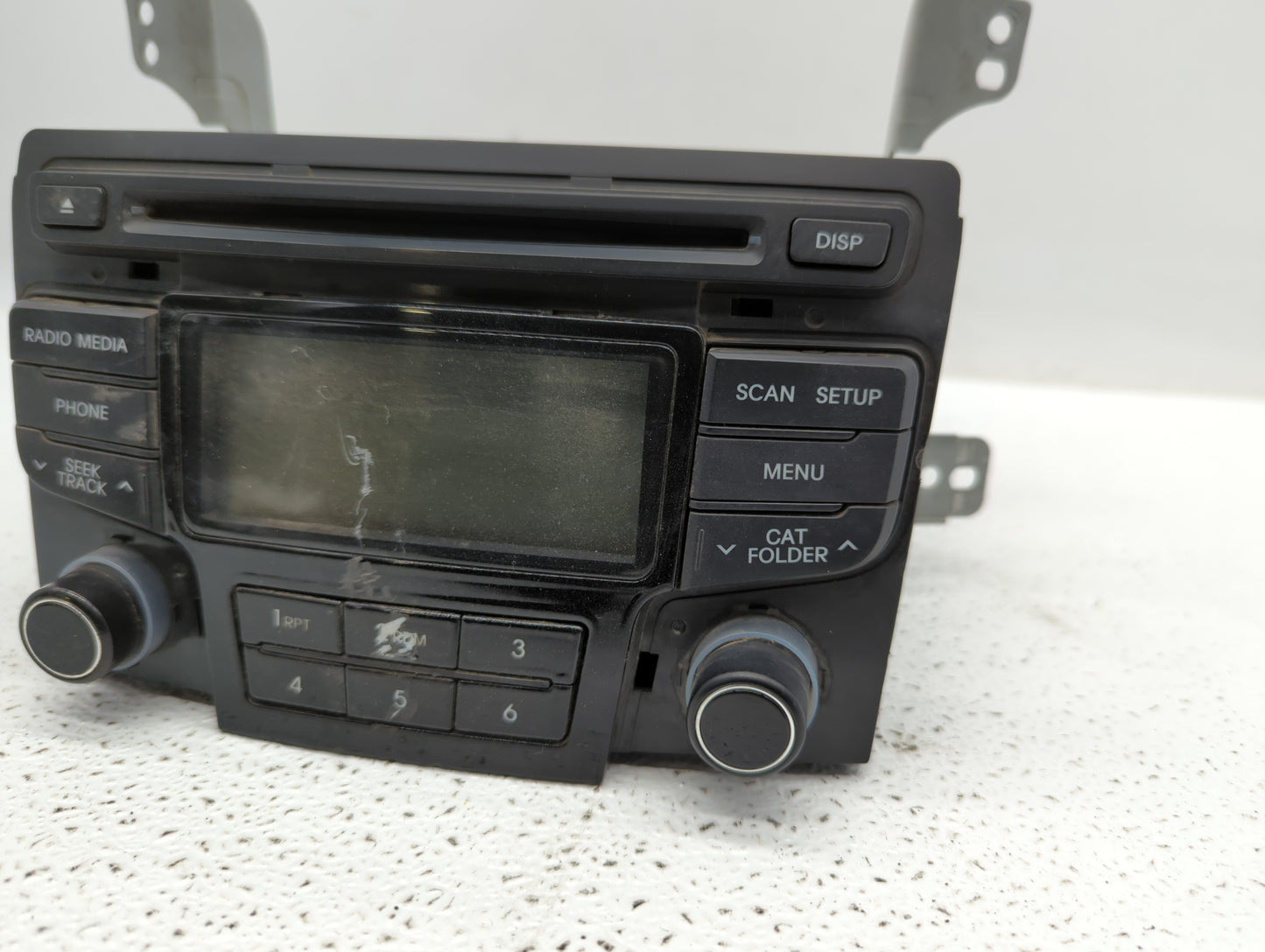 2013-2014 Hyundai Sonata Radio AM FM Cd Player Receiver Replacement P/N:96180-3Q700 96170-3Q0004X Fits Fits 2013 2014 OEM Us