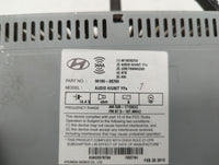 2013-2014 Hyundai Sonata Radio AM FM Cd Player Receiver Replacement P/N:96180-3Q700 96170-3Q0004X Fits Fits 2013 2014 OEM Us