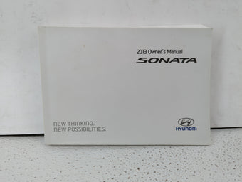 compare product 2013 Hyundai Sonata Owners Manual Book Guide OEM Used Auto Parts