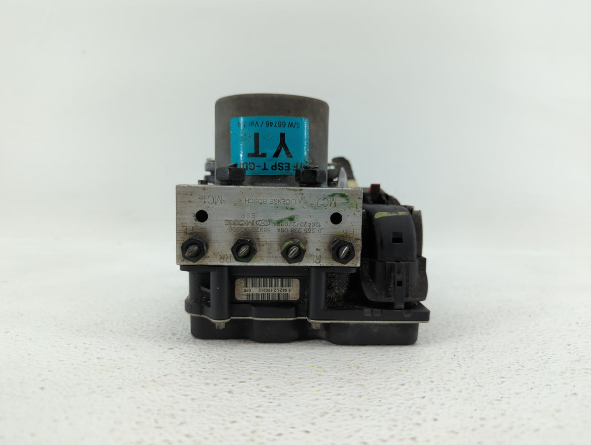2011-2013 Hyundai Sonata Anti-Lock Brake ABS Pump Module Actuator OEM P/N:58920-30500 Fits Fits 2011 2012 2013 OEM Used Auto