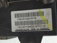 2011-2014 Hyundai Sonata Fusebox Fuse Box Panel Relay Module P/N:VS912003Q094YB VS912003Q072ML Fits Fits 2011 2012 2013 2014