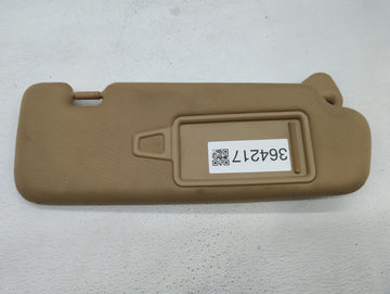 2011-2015 Hyundai Sonata Sun Visor Shade Replacement Passenger Right Mirror Fits Fits 2011 2012 2013 2014 2015 OEM Used Auto Parts