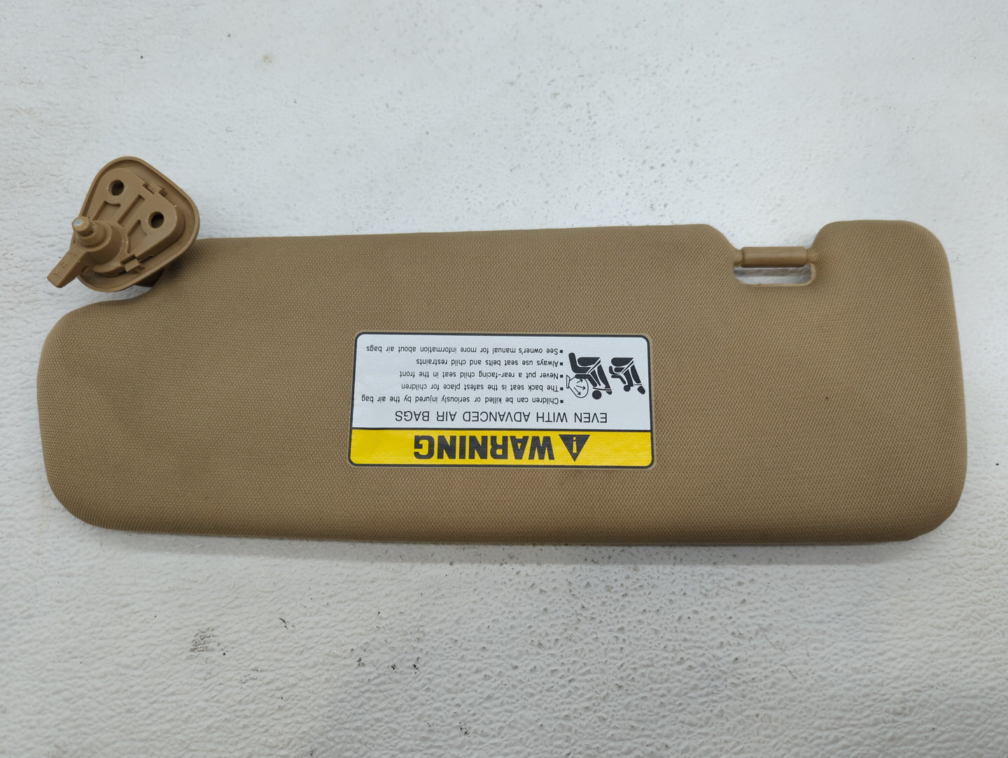 2011-2015 Hyundai Sonata Sun Visor Shade Replacement Passenger Right Mirror Fits Fits 2011 2012 2013 2014 2015 OEM Used Auto