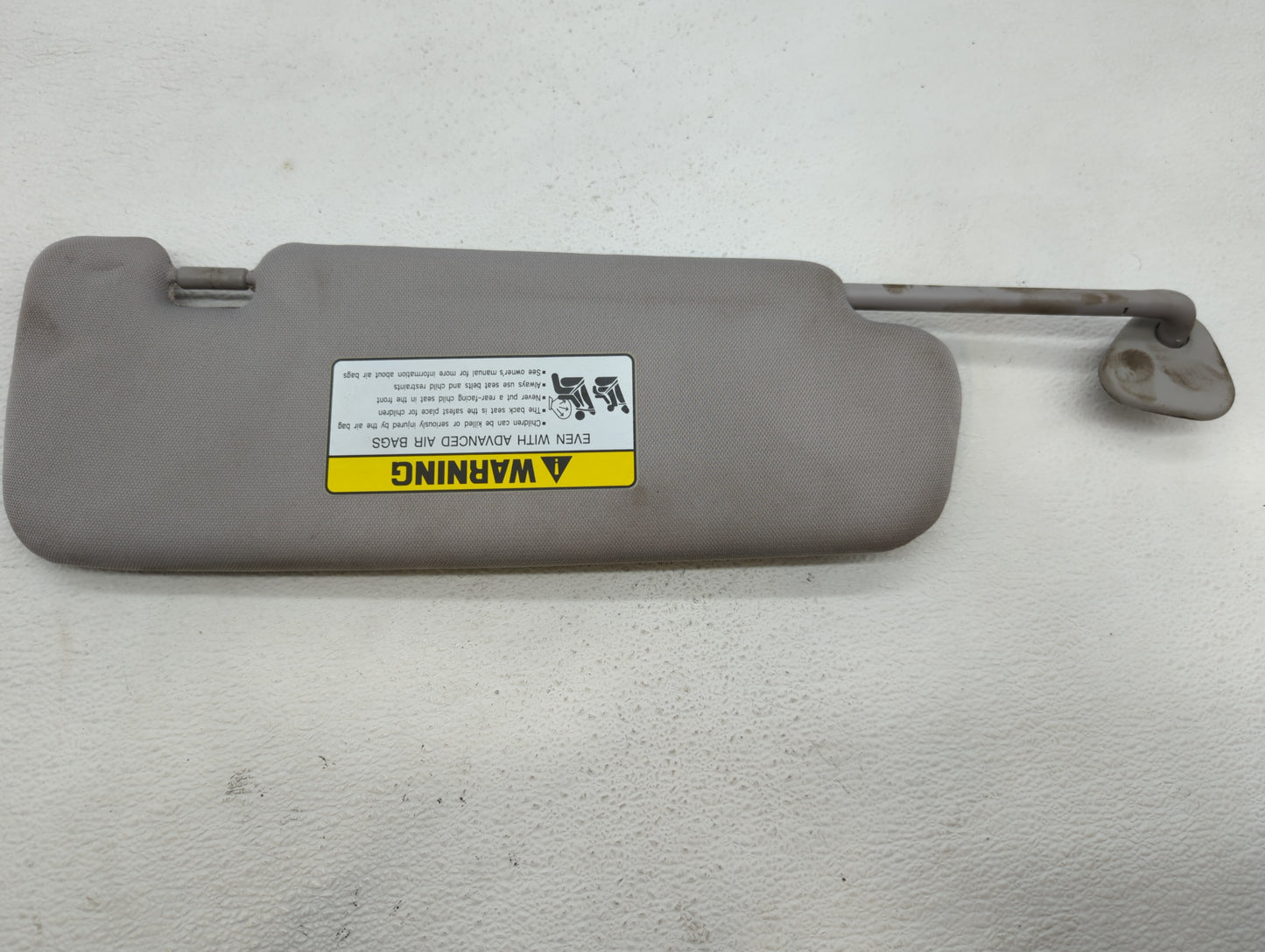 2011-2015 Hyundai Sonata Sun Visor Shade Replacement Driver Left Mirror Fits Fits 2011 2012 2013 2014 2015 OEM Used Auto Par