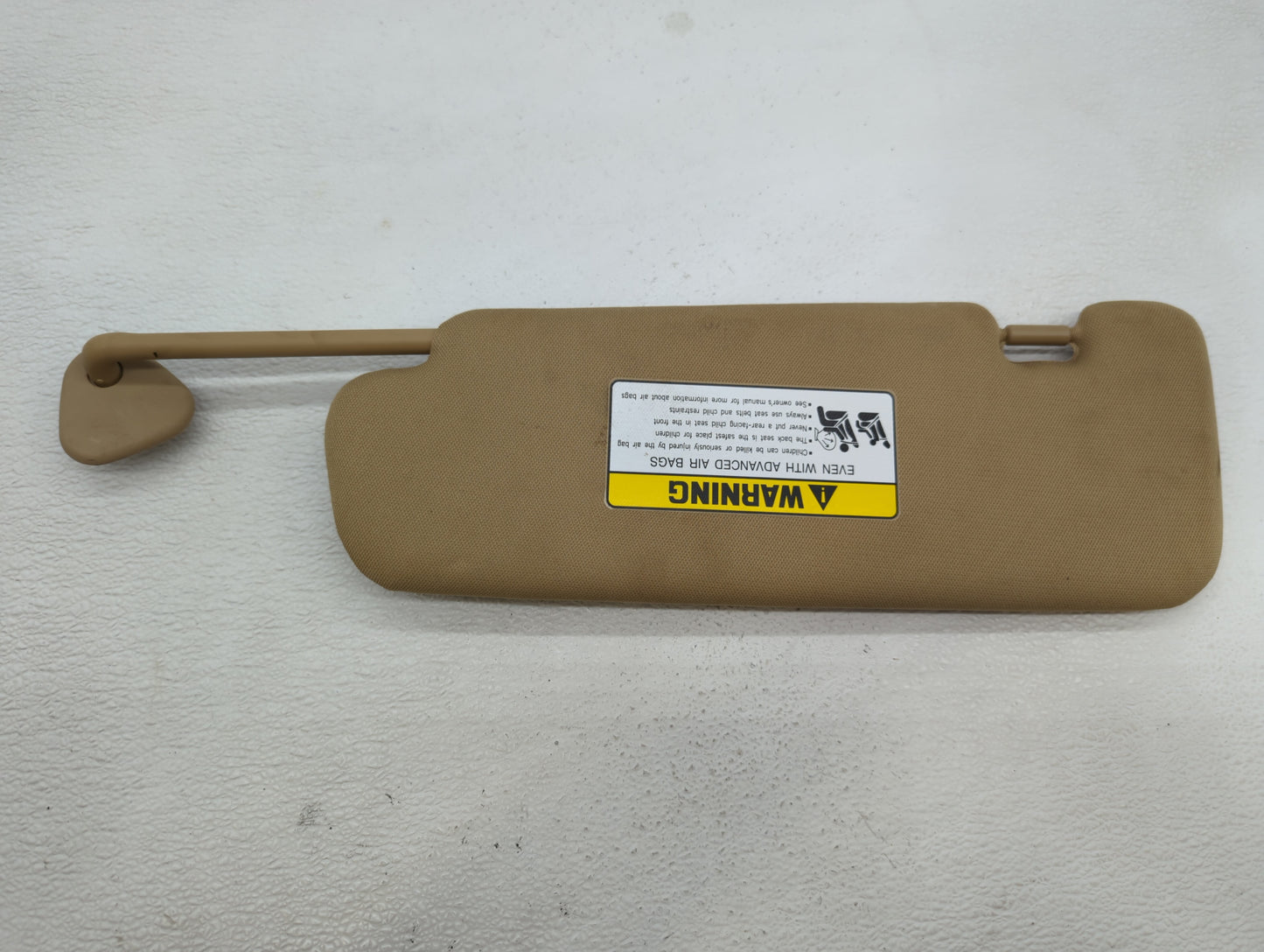 2011-2015 Hyundai Sonata Sun Visor Shade Replacement Passenger Right Mirror Fits Fits 2011 2012 2013 2014 2015 OEM Used Auto