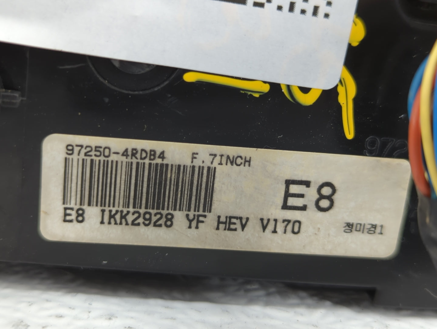 2011-2015 Hyundai Sonata Climate Control Module Temperature AC/Heater Replacement P/N:97250-4RDB3 97250-4RDB4 Fits OEM Used 