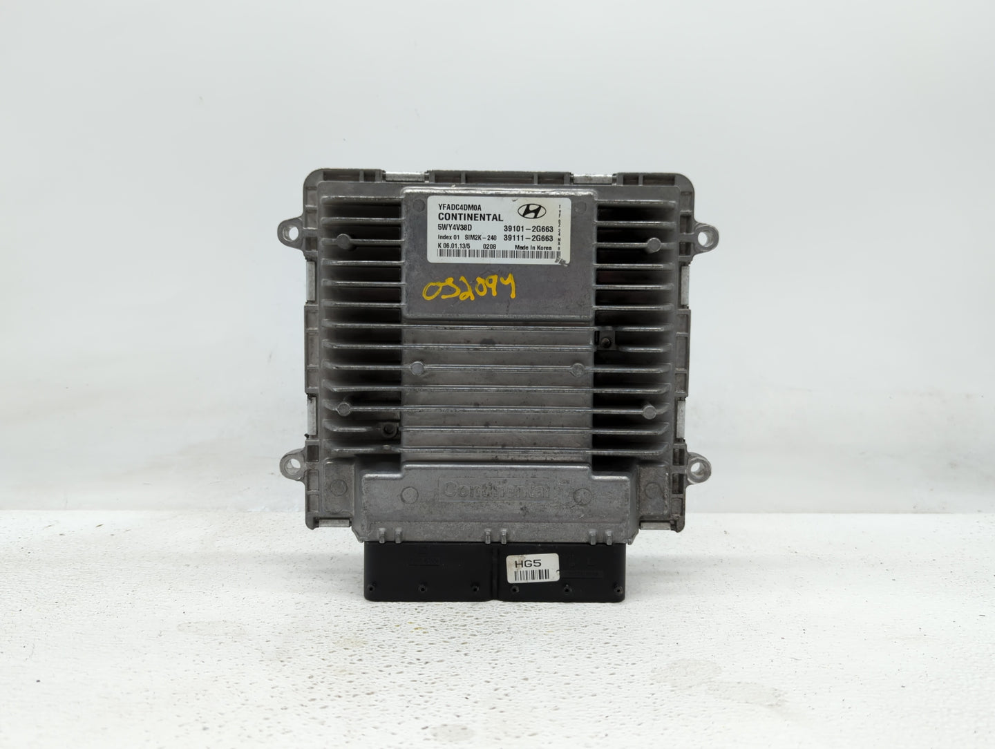 2011-2014 Hyundai Sonata PCM Engine Control Computer ECU ECM PCU OEM P/N:39111-2G672 39101-2G672 Fits Fits 2011 2012 2013 20