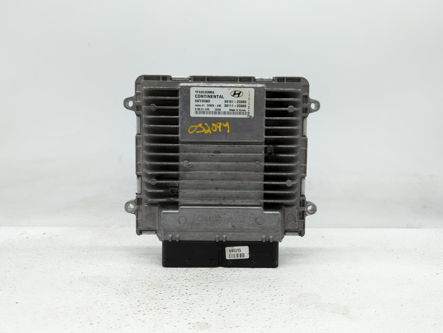 2011-2014 Hyundai Sonata PCM Engine Control Computer ECU ECM PCU OEM P/N:39111-2G672 39101-2G672 Fits Fits 2011 2012 2013 20