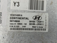2011-2015 Hyundai Sonata PCM Engine Control Computer ECU ECM PCU OEM P/N:39155-2G911 39105-2G911 Fits OEM Used Auto Parts - 