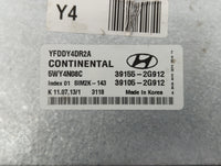 2011-2015 Hyundai Sonata PCM Engine Control Computer ECU ECM PCU OEM P/N:39155-2G911 39105-2G911 Fits OEM Used Auto Parts - 