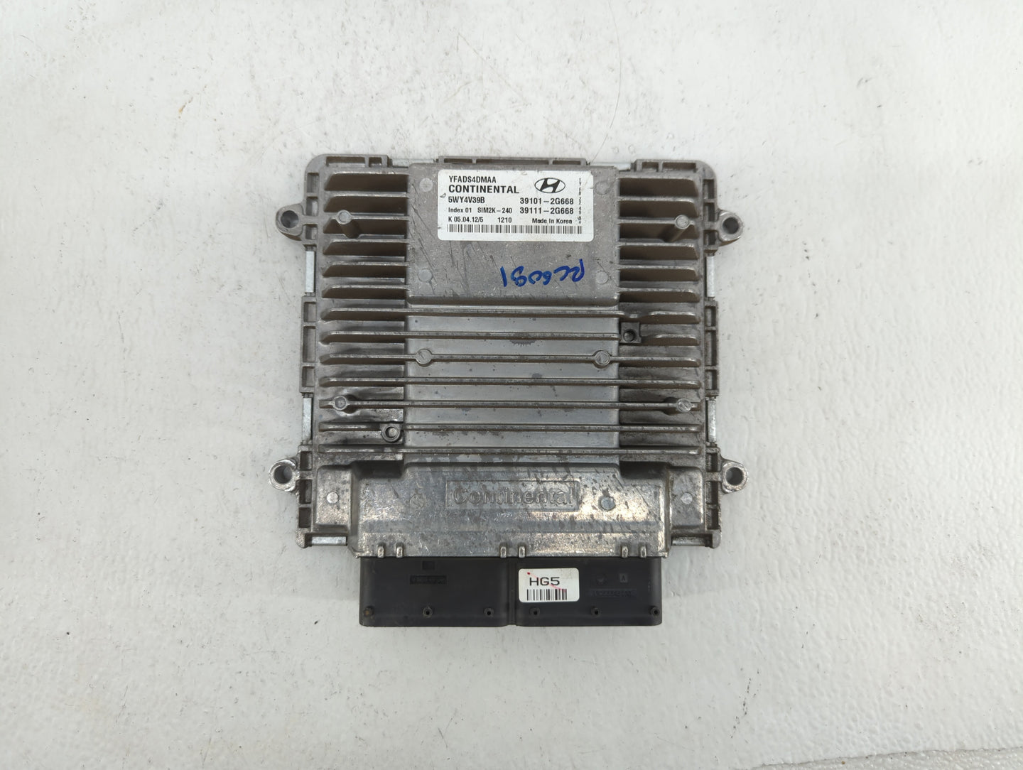 2011-2014 Hyundai Sonata PCM Engine Control Computer ECU ECM PCU OEM P/N:39111-2G669 39101-2G667 Fits Fits 2011 2012 2013 20