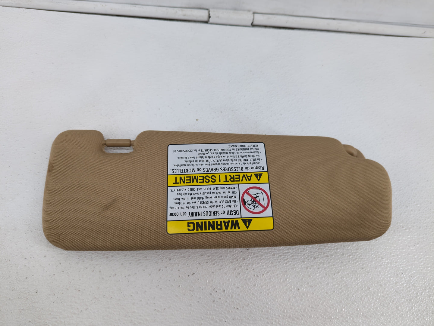 2011-2015 Hyundai Sonata Sun Visor Shade Replacement Driver Left Mirror Fits Fits 2011 2012 2013 2014 2015 OEM Used Auto Par