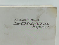 2013 Hyundai Sonata Owners Manual Book Guide OEM Used Auto Parts - Oemusedautoparts1.com