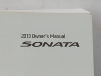 2013 Hyundai Sonata Owners Manual Book Guide OEM Used Auto Parts - Oemusedautoparts1.com