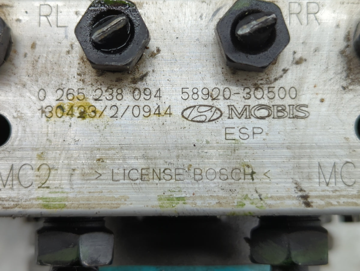 2011-2013 Hyundai Sonata Anti-Lock Brake ABS Pump Module Actuator OEM P/N:58920-3Q500 58920-3S400 Fits Fits 2011 2012 2013 O