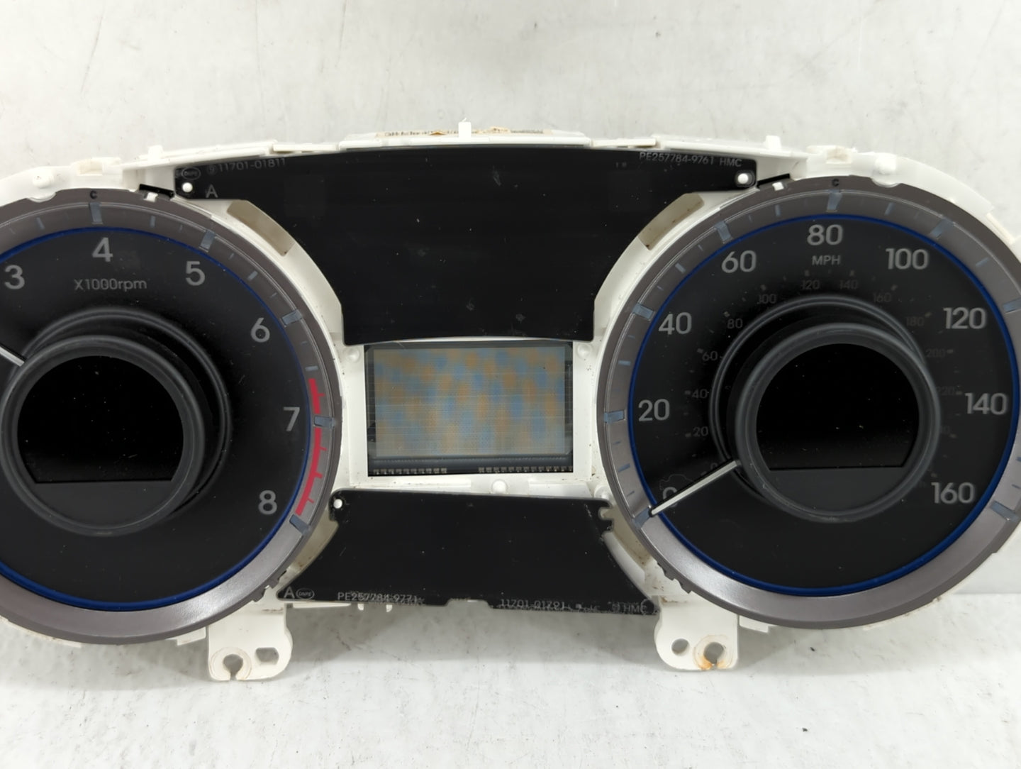 2011-2014 Hyundai Sonata Instrument Cluster Speedometer Gauges P/N:94001-3Q014 94001-3Q010 Fits Fits 2011 2012 2013 2014 OEM