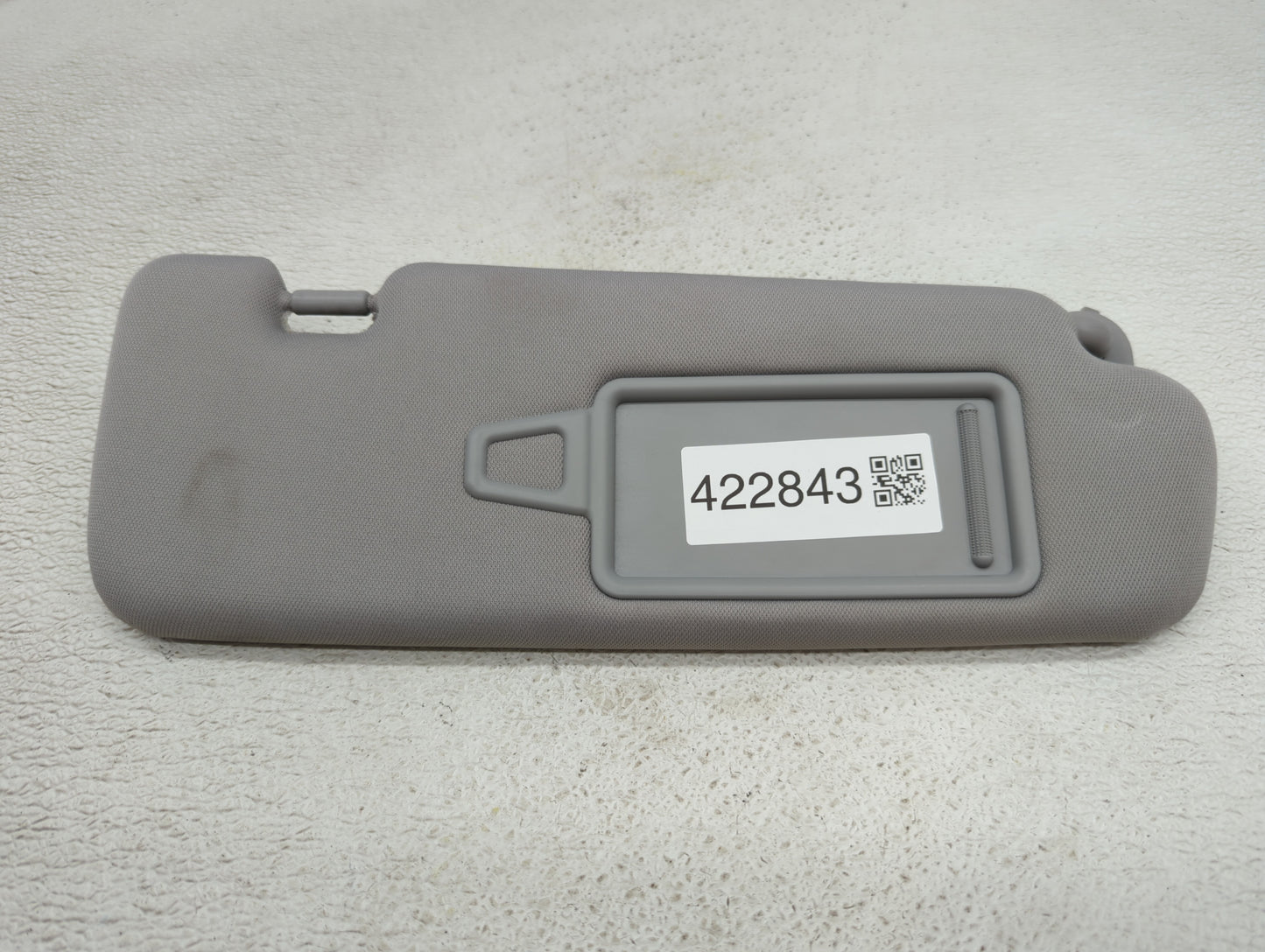 2011-2015 Hyundai Sonata Sun Visor Shade Replacement Passenger Right Mirror Fits Fits 2011 2012 2013 2014 2015 OEM Used Auto