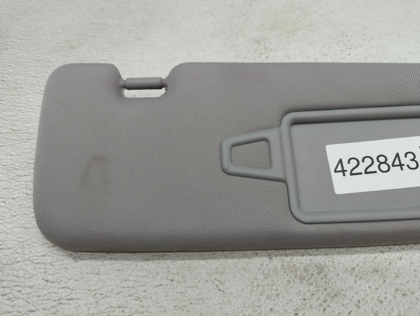 2011-2015 Hyundai Sonata Sun Visor Shade Replacement Passenger Right Mirror Fits Fits 2011 2012 2013 2014 2015 OEM Used Auto