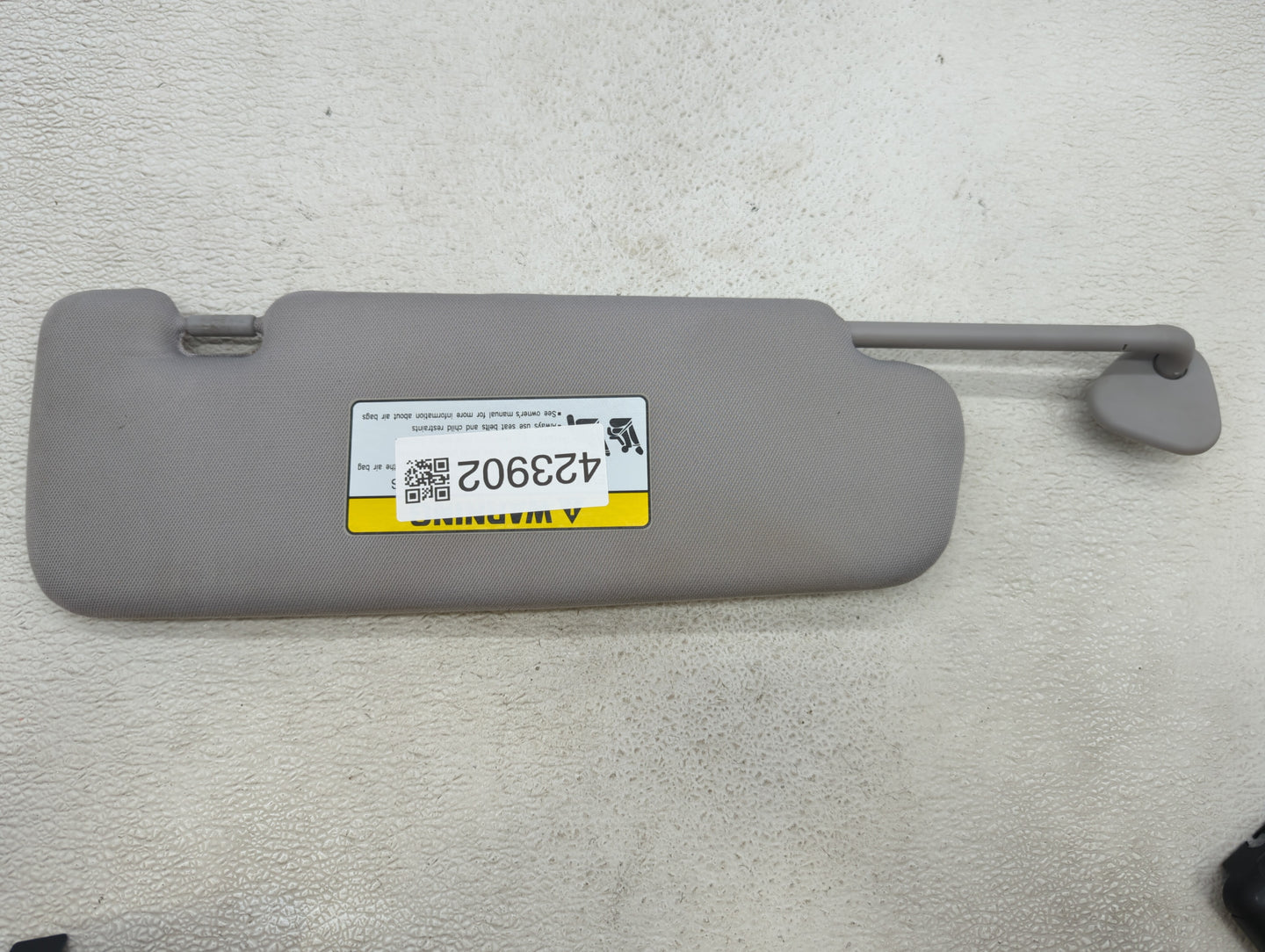 2011-2015 Hyundai Sonata Sun Visor Shade Replacement Driver Left Mirror Fits Fits 2011 2012 2013 2014 2015 OEM Used Auto Par
