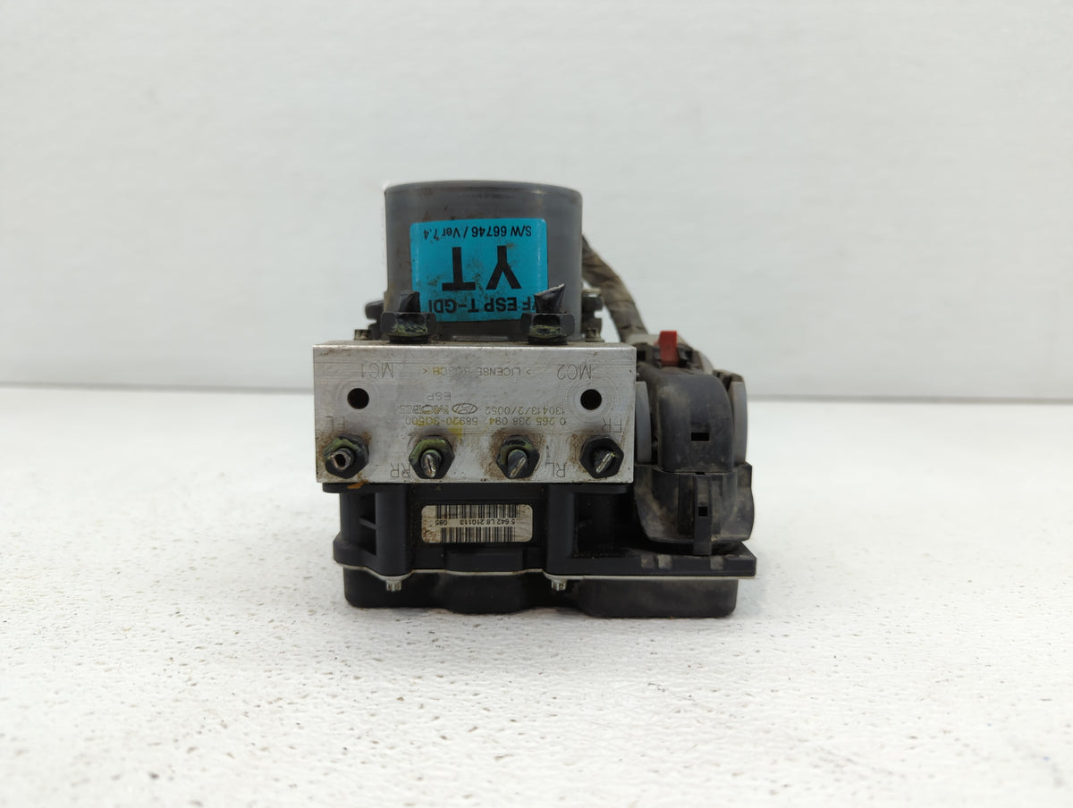 2011-2013 Hyundai Sonata Anti-Lock Brake ABS Pump Module Actuator OEM P/N:58920-3Q500 58920-3S400 Fits Fits 2011 2012 2013 O
