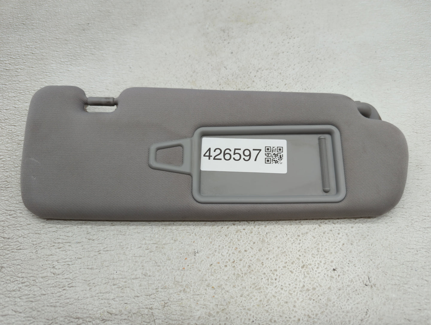 2012-2014 Hyundai Sonata Sun Visor Shade Replacement Passenger Right Mirror Fits Fits 2012 2013 2014 OEM Used Auto Parts - O