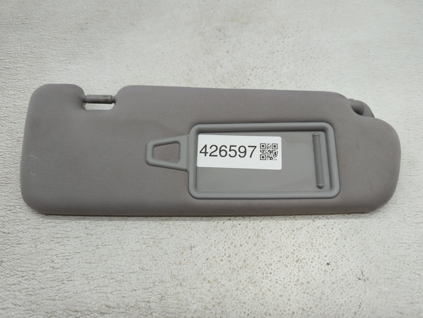 2012-2014 Hyundai Sonata Sun Visor Shade Replacement Passenger Right Mirror Fits Fits 2012 2013 2014 OEM Used Auto Parts - O