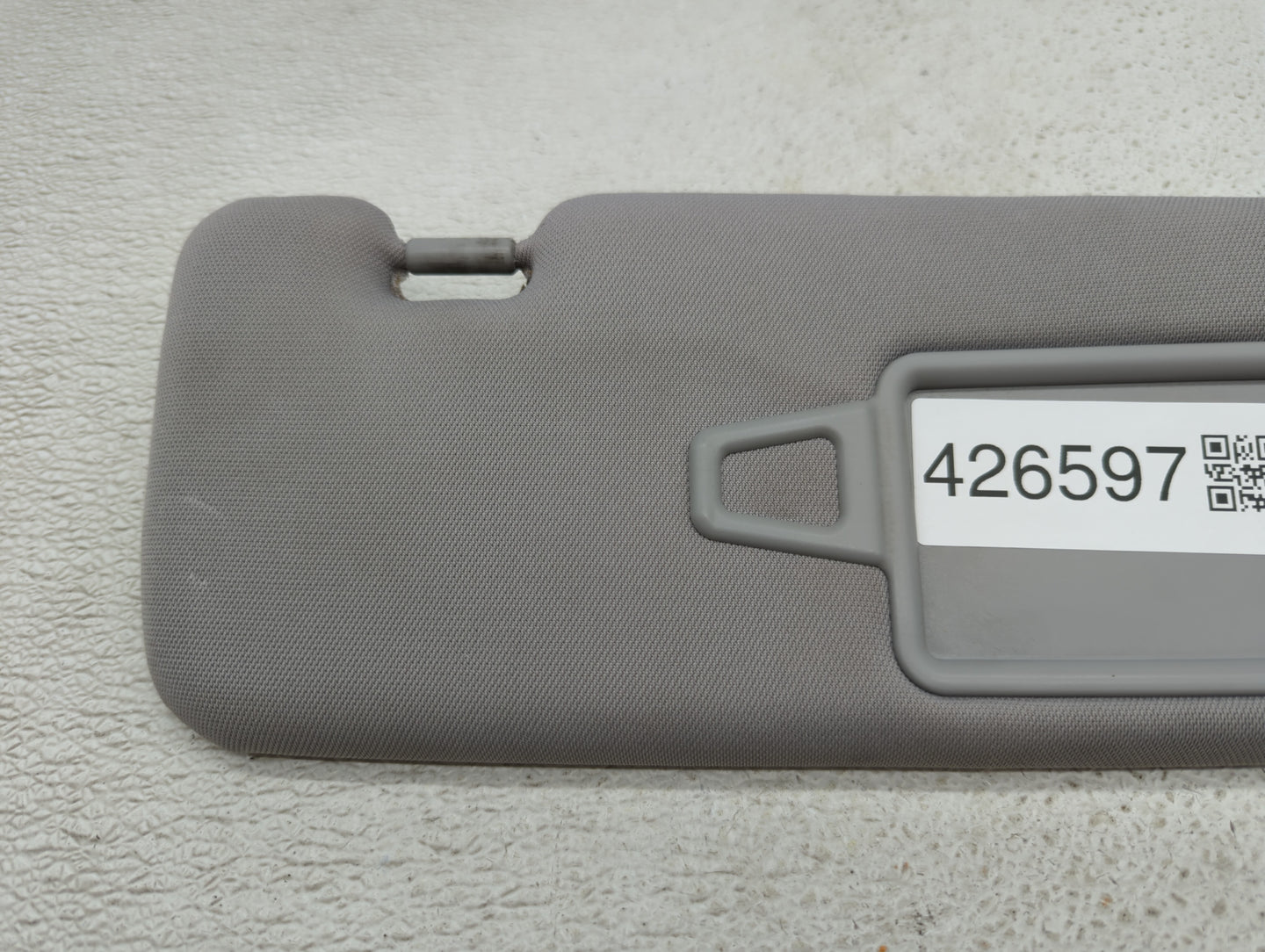 2012-2014 Hyundai Sonata Sun Visor Shade Replacement Passenger Right Mirror Fits Fits 2012 2013 2014 OEM Used Auto Parts - O