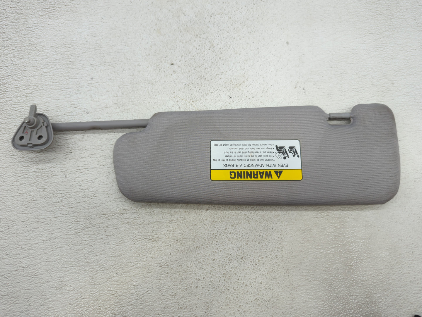 2012-2014 Hyundai Sonata Sun Visor Shade Replacement Passenger Right Mirror Fits Fits 2012 2013 2014 OEM Used Auto Parts - O