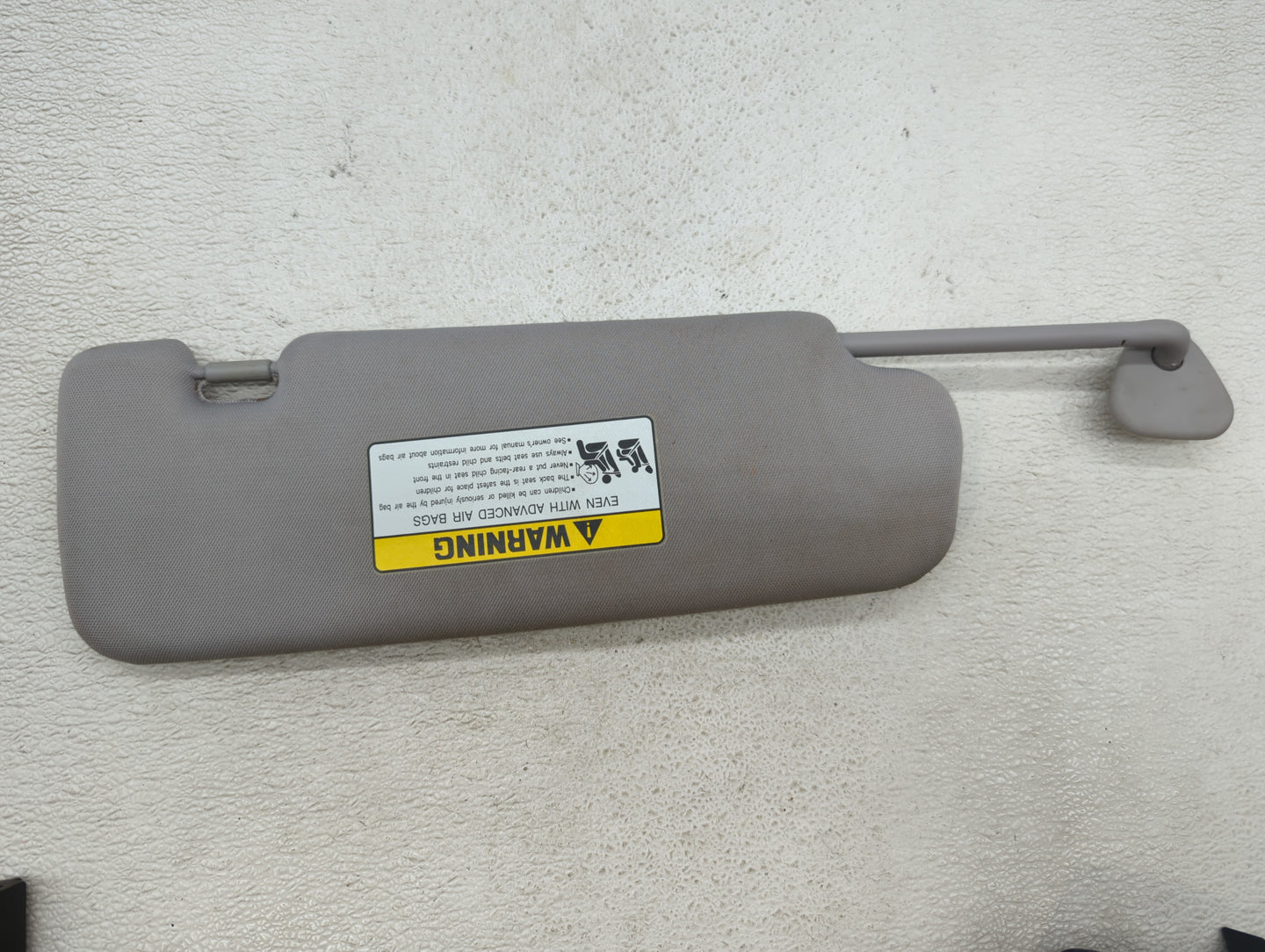 2011-2015 Hyundai Sonata Sun Visor Shade Replacement Driver Left Mirror Fits Fits 2011 2012 2013 2014 2015 OEM Used Auto Par