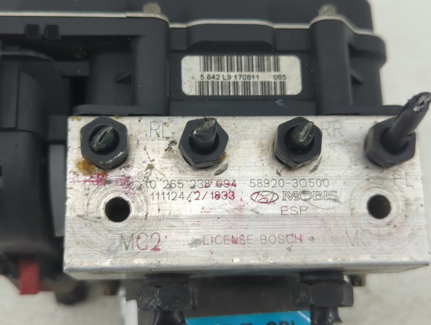 2011-2013 Hyundai Sonata ABS Pump Control Module Replacement P/N:58920-3Q500 58920-3S400, 58920-30500 Fits Fits 2011 2012 20