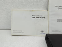 2013 Hyundai Sonata Owners Manual Book Guide OEM Used Auto Parts - Oemusedautoparts1.com