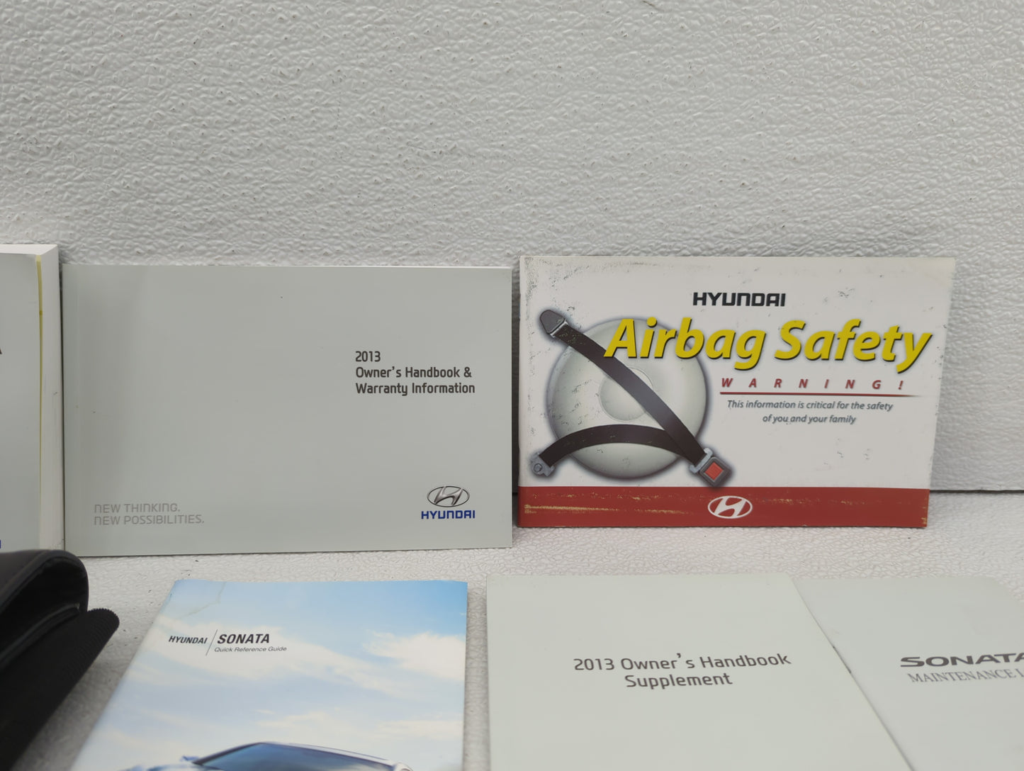 2013 Hyundai Sonata Owners Manual Book Guide OEM Used Auto Parts - Oemusedautoparts1.com