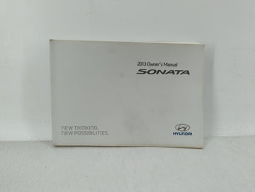 2013 Hyundai Sonata Owners Manual Book Guide OEM Used Auto Parts