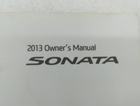 2013 Hyundai Sonata Owners Manual Book Guide OEM Used Auto Parts - Oemusedautoparts1.com