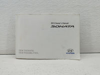 2013 Hyundai Sonata Owners Manual Book Guide OEM Used Auto Parts - Oemusedautoparts1.com
